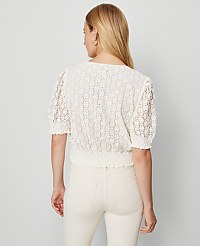 Weekend Collection Lace Wrap Blouse carousel Product Image 2