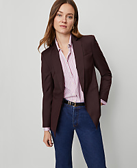 The Petite Single Button Blazer carousel Product Image 1