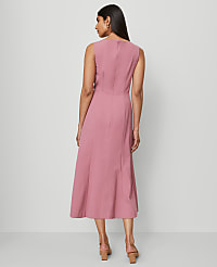The Boatneck Flare Dress carousel Product Image 2