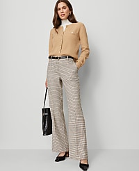 The Jayne Trouser in Houndstooth carousel Product Image 4