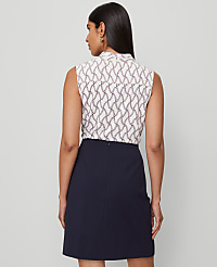 Ponte Button Wrap Skirt carousel Product Image 3