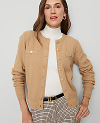 Petite Textured Cardigan carousel Product Image 1