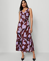 Floral Twist Maxi Dress carousel Product Image 5