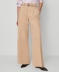 The Petite Belted Wide-Leg Pant carousel Product Image 3