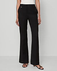 The Slim Flare Trouser in Bi-Stretch - Curvy Fit carousel Product Image 1