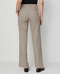 The Petite Straight Pant in Plaid carousel Product Image 3