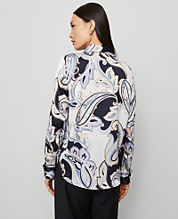 Paisley Satin Essential Shirt carousel Product Image 2