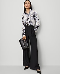 Paisley Satin Essential Shirt carousel Product Image 4