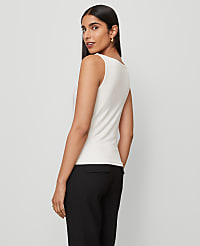 Draped Cowl Neck Top carousel Product Image 2