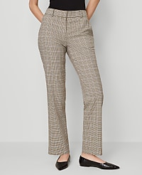 The Straight Pant in Plaid &mdash; Curvy Fit carousel Product Image 1
