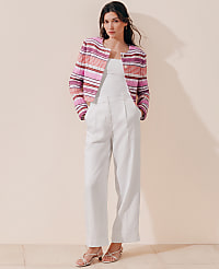 The Petite Relaxed Ankle Pant in Linen Blend carousel Product Image 6
