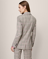 The Petite Crosby Blazer in Plaid carousel Product Image 3