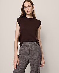 Refined Mock Neck Sweater Shell carousel Product Image 1
