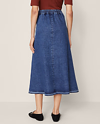 Weekend Collection Pull On Denim Skirt carousel Product Image 4