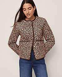 Weekend Animal Print Quilted Jacket carousel Product Image 2