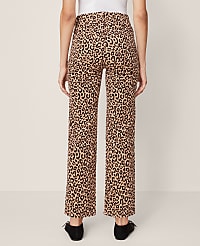 Petite Weekend High Rise Corduroy Pant in Animal Print carousel Product Image 4
