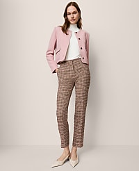 The Eva Ankle Pant in Houndstooth carousel Product Image 1