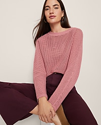 Weekend Open Stitch Scalloped Sweater carousel Product Image 1