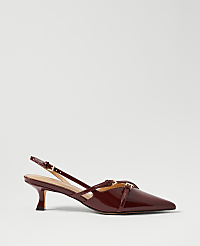 Strappy Pointy Toe Patent Pump carousel Product Image 1