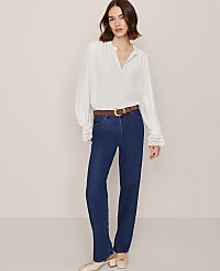 Ruffle Neck Blouse carousel Product Image 6