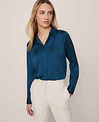 Satin Modern Shirt carousel Product Image 1