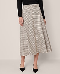 Petite Houndstooth Full Skirt carousel Product Image 3