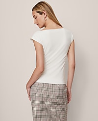 Sleeveless Boatneck Top carousel Product Image 2