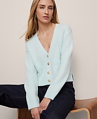 V-Neck Cardigan carousel Product Image 1