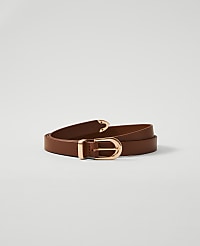 Skinny Leather Belt carousel Product Image 1