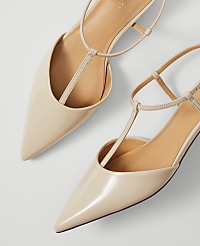 Patent T-Strap Kitten Heel Pump carousel Product Image 2