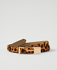 Animal Print Haircalf Belt carousel Product Image 1
