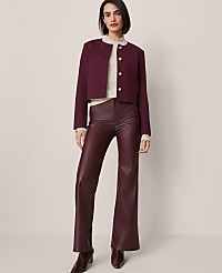 The Petite Crew Neck Jacket in Ponte carousel Product Image 4