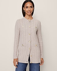 Long Cable Cardigan carousel Product Image 4