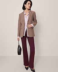 The Petite Skinny Flare Pant in Ponte carousel Product Image 5