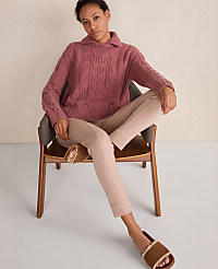 Haven Well Within Suede and Sherpa Molded Slide carousel Product Image 3