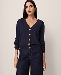 Ribbed Wedge Cardigan carousel Product Image 1