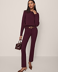 The Straight Pant in Ponte carousel Product Image 4