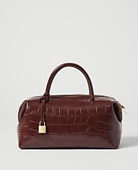 Croco Large Top Handle Bag carousel Product Image 1