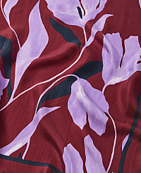 Floral Square Silk Scarf carousel Product Image 2