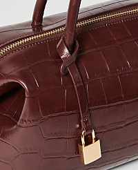 Croco Large Top Handle Bag carousel Product Image 2