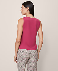 Draped Sleeveless Top carousel Product Image 2
