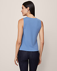 Draped Sleeveless Top carousel Product Image 2