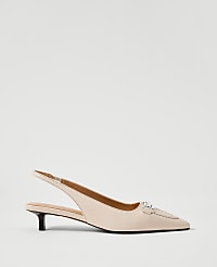 Horsebit Leather Slingback Pump carousel Product Image 1