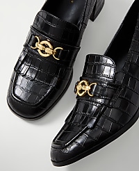 Croco Kiltie Loafer Pump carousel Product Image 2