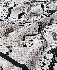 Snake Print Triangle Silk Scarf carousel Product Image 2