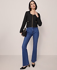 Petite Tweed Cropped Jacket carousel Product Image 5