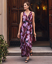 Floral Twist Maxi Dress carousel Product Image 1