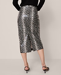 Petite Snake Print Pencil Skirt carousel Product Image 4