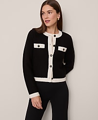 Textured Sweater Jacket carousel Product Image 1