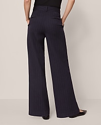 The Perfect Wide-Leg Pant in Pinstripe carousel Product Image 3